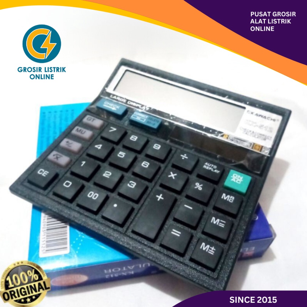 

KODE A47B KALKULATOR KX 512 MODEL CITIZEN CT512 12 digit MURAH Reseller Only
