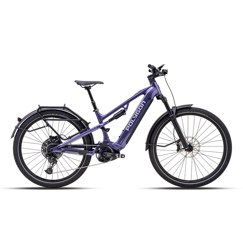 SEPEDA EBIKE E-SUV 29" POLYGON SISKIU HE-P CLS 1 PURPLE WITH BOSCH 1x12