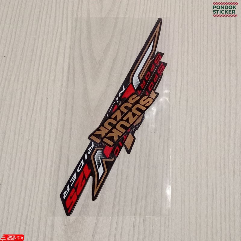 Striping sticker Suzuki Spin NR 2007 hitam