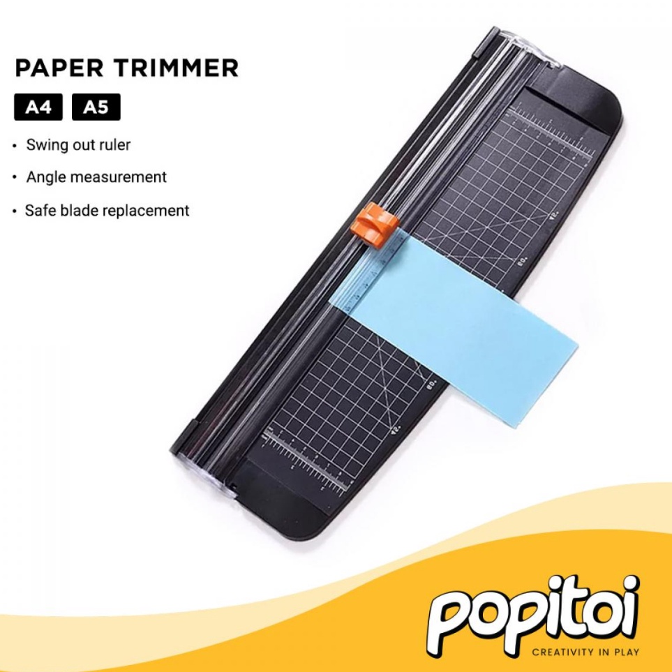 

KODE C17T Paper Cutter Trimmer A4 A5 for Paper Photo Scrapbook Pemotong Kertas