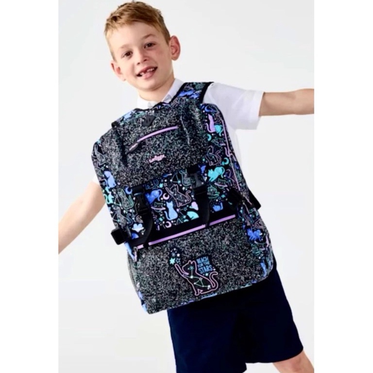 

KODE T4E NEW BACKPACK SMiGGLE SENIOR SD STARY CAT FOLDOVERKOTAK PENSIL KUALiTAS GRADE ORI EMBOS YKK