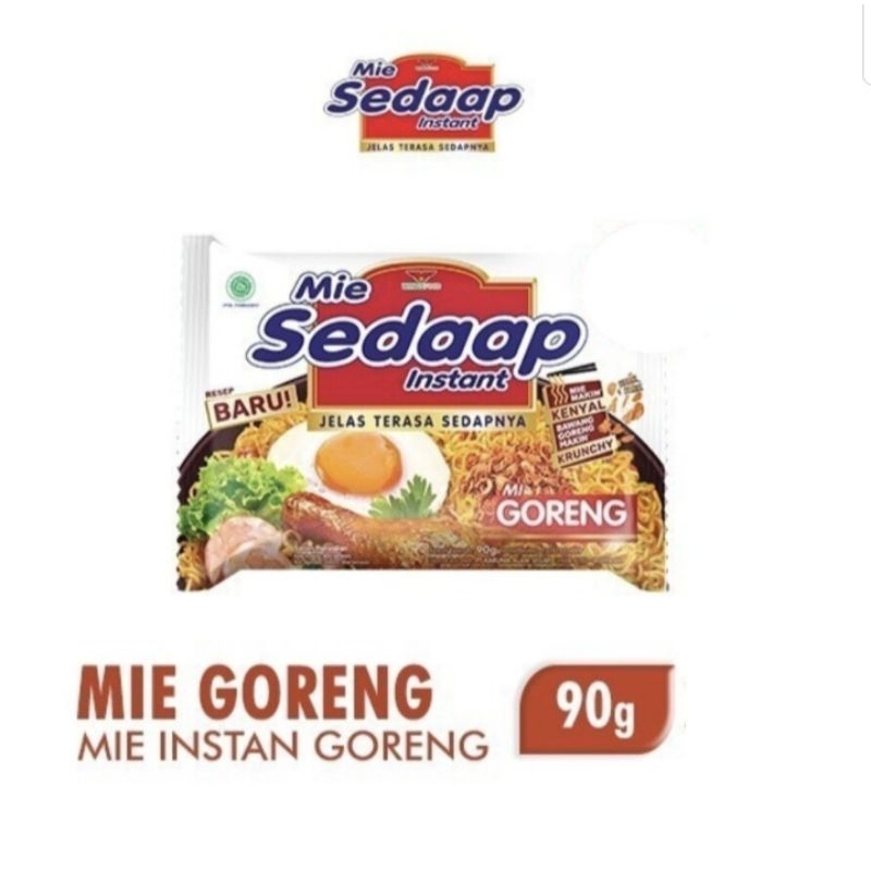 

Sedaap Mie Instan ( per bungkus )