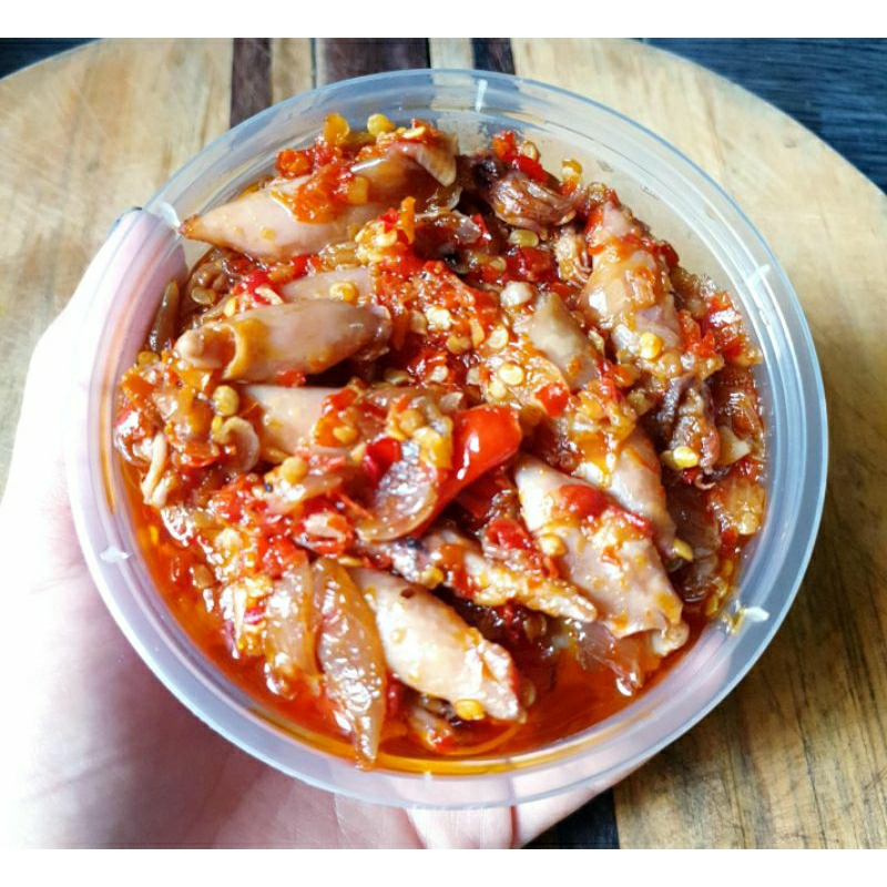 

(MEGA SAMBAL) Sambel cumi asin