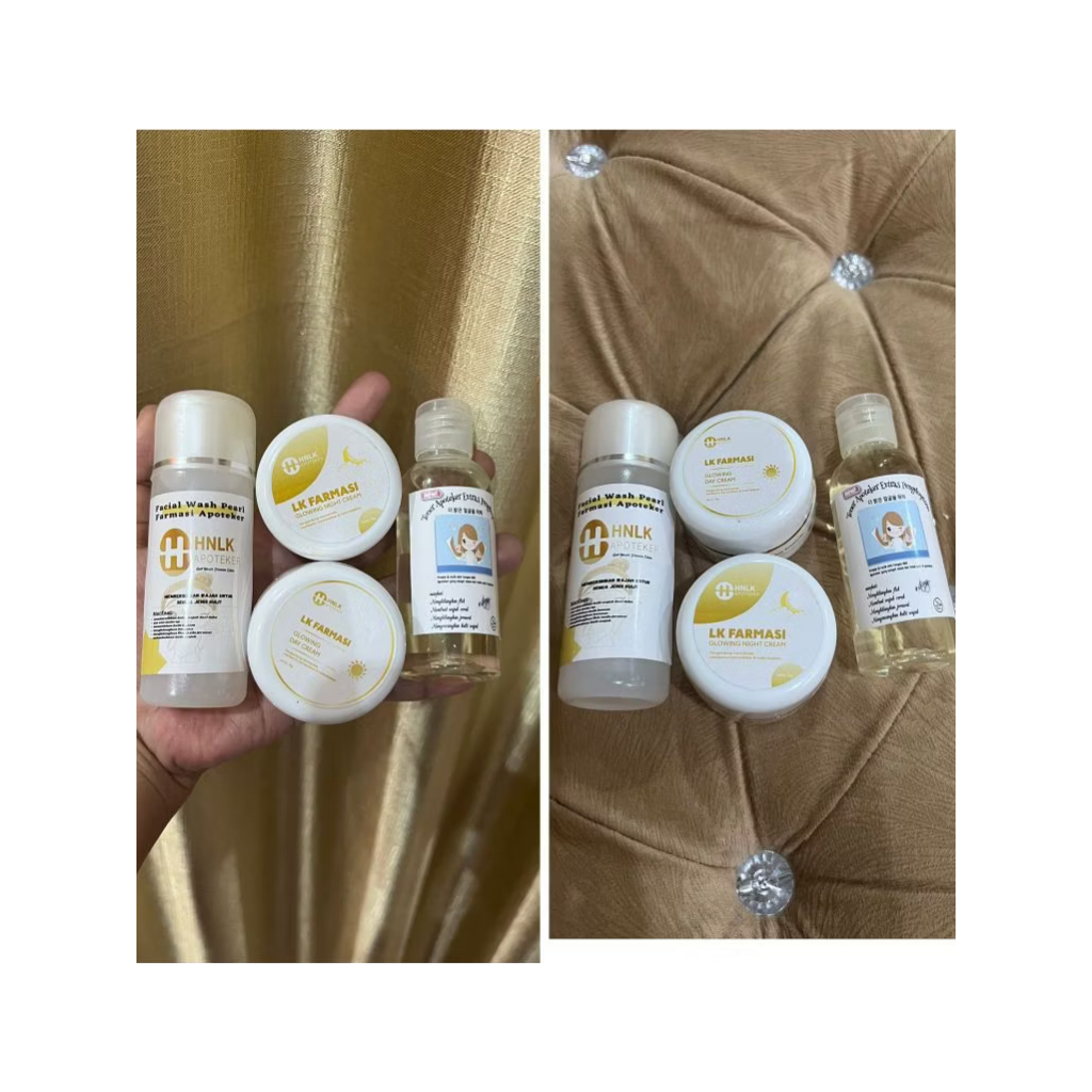 Skincare Cream Hnlk Apoteker Pemutih Paket Hemat