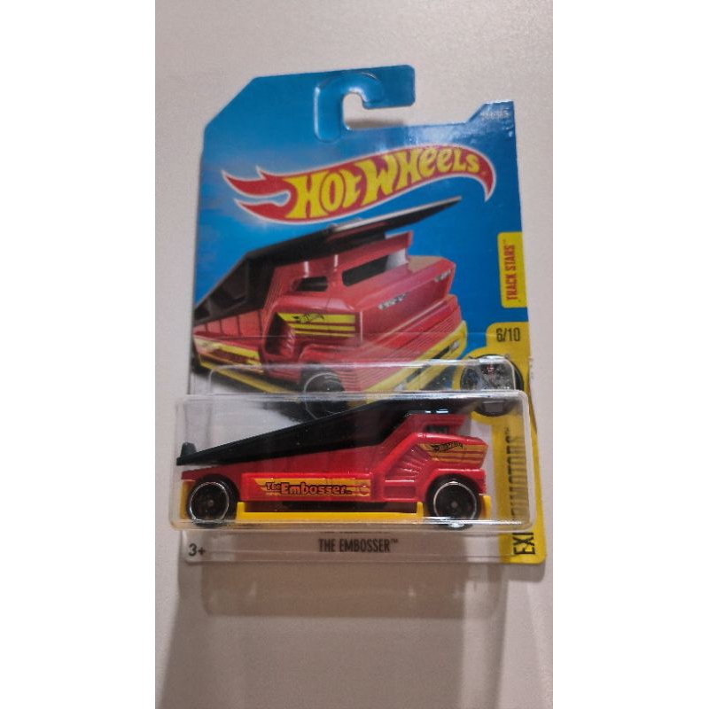 Hot Wheels The Embosser (Red)