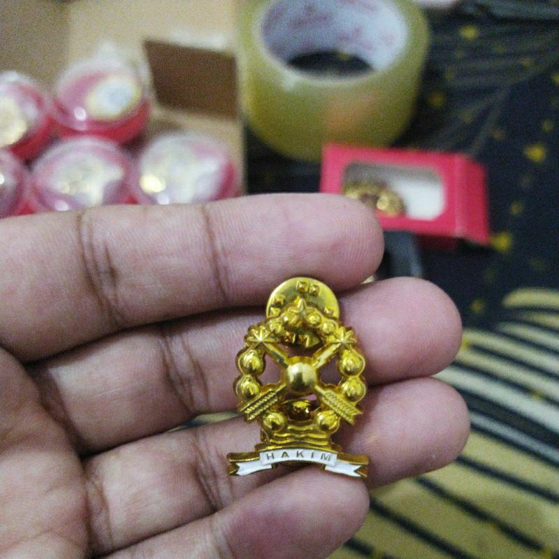 Pin Hakim Pin Cakra Hakim Original