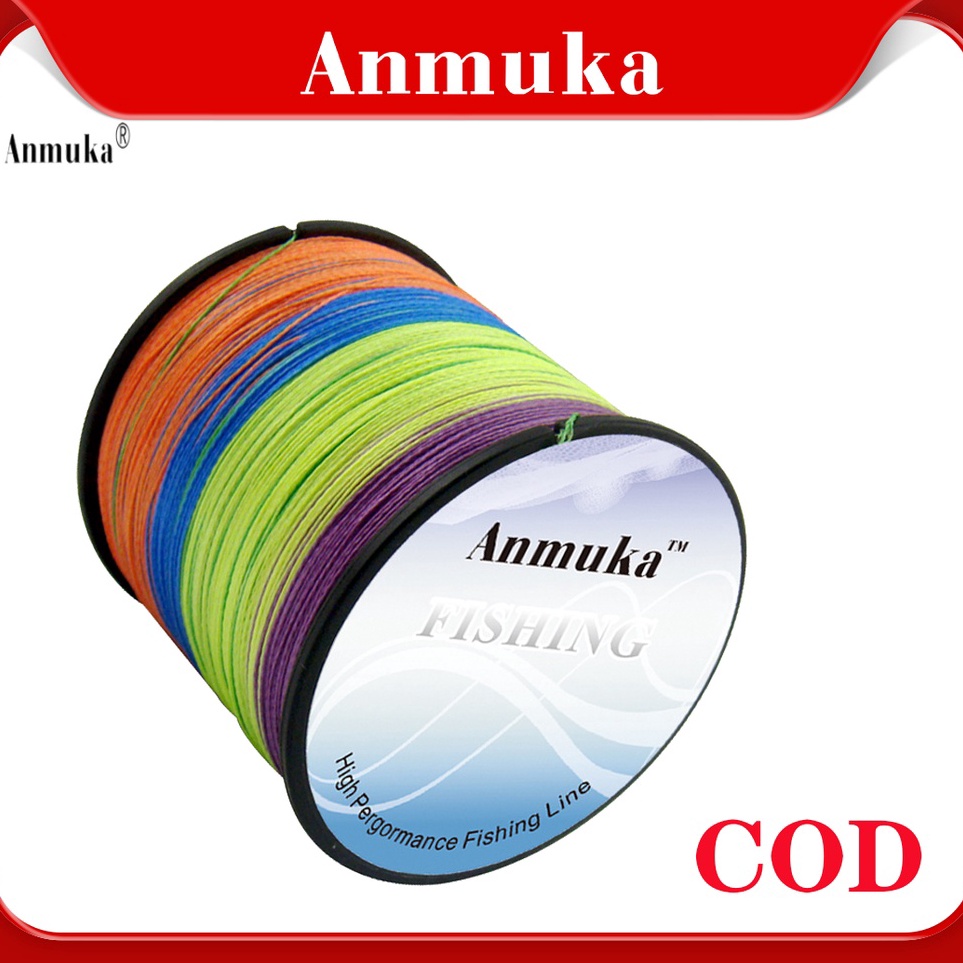 Super Kejutan  Anmuka Senar Pancing Braided 1 Meter 1 Warna Super Kuat 3M Dyneema Kepang Multifilame