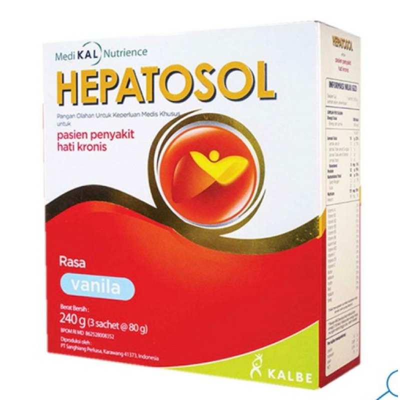 

Hepatosol vanila 240g