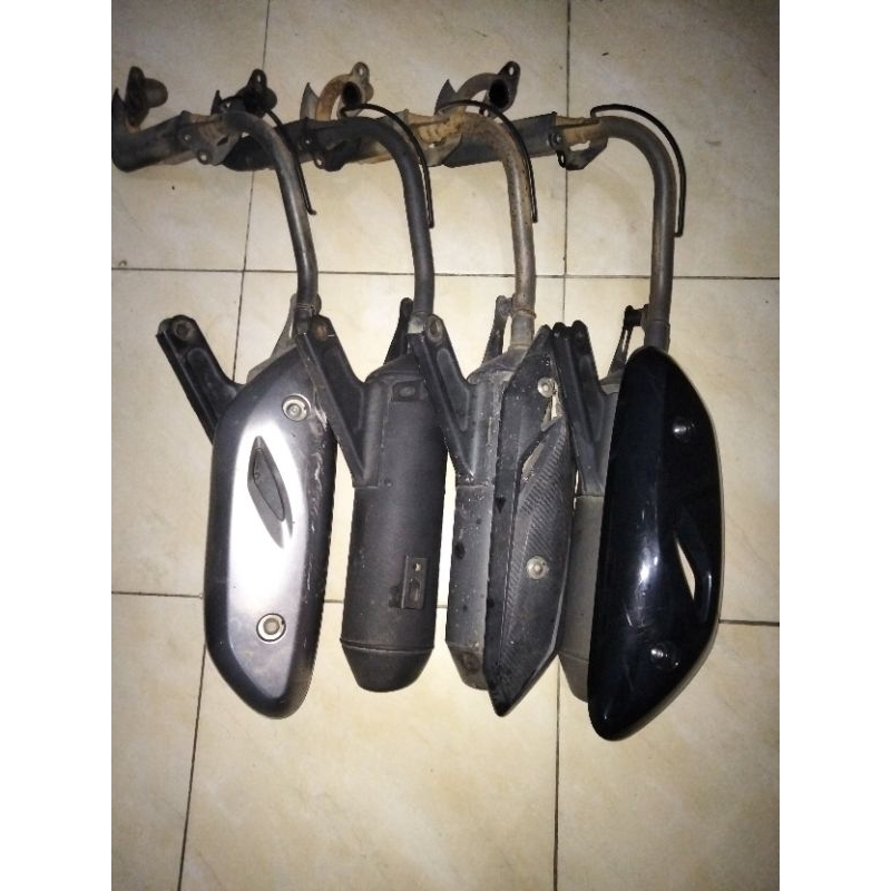 Knalpot Standar Beat Delux/Scoopy New/Genio 2021-2024 Original Copotan