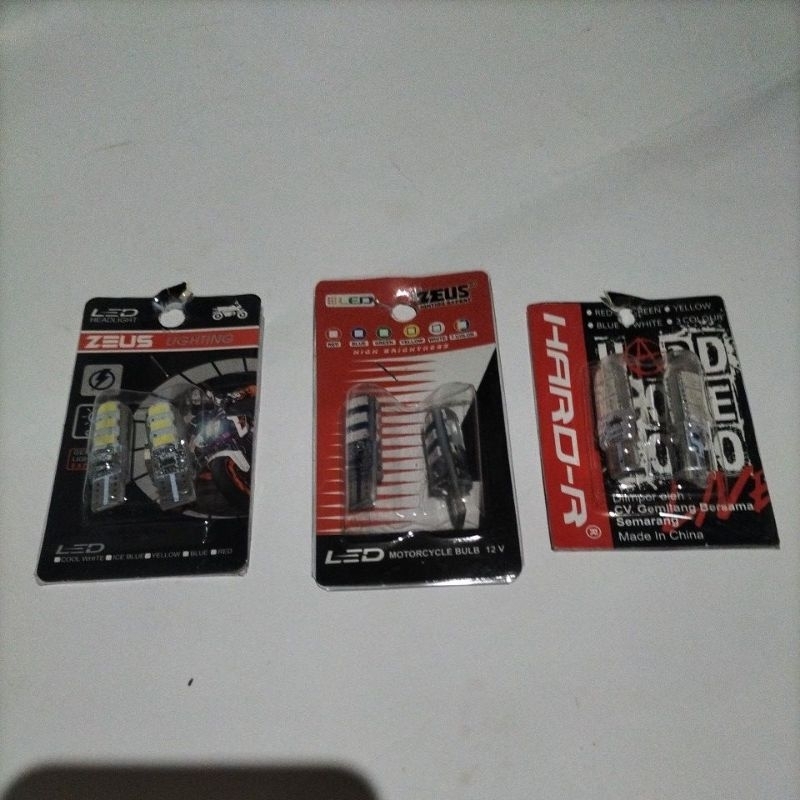 lampu kota lampu senja kedip motor mobil 12v T10 Gel