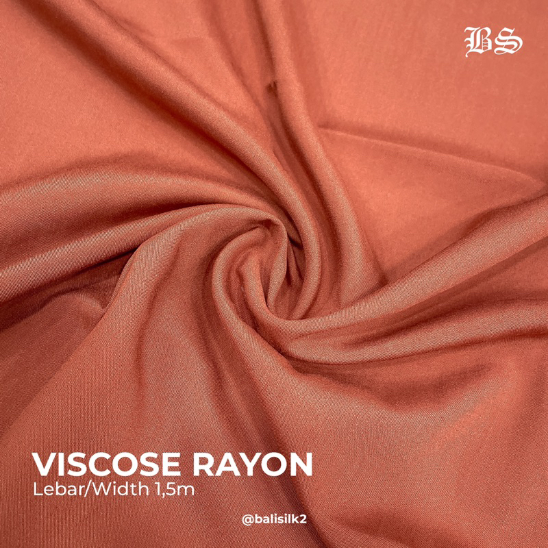 Kain Viscose Viscose Rayon Heavy High Quality Premium Textile