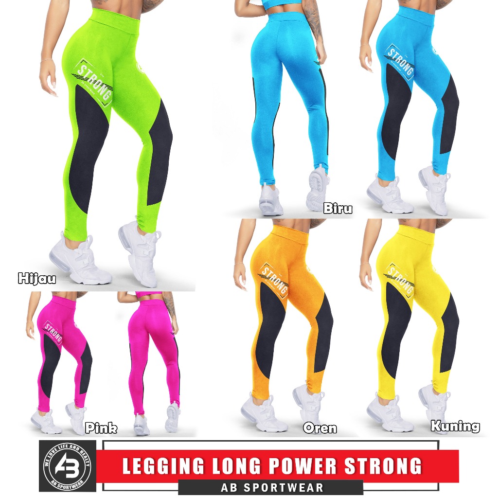 Legging Panjang Power Strong AB SPORTWEAR