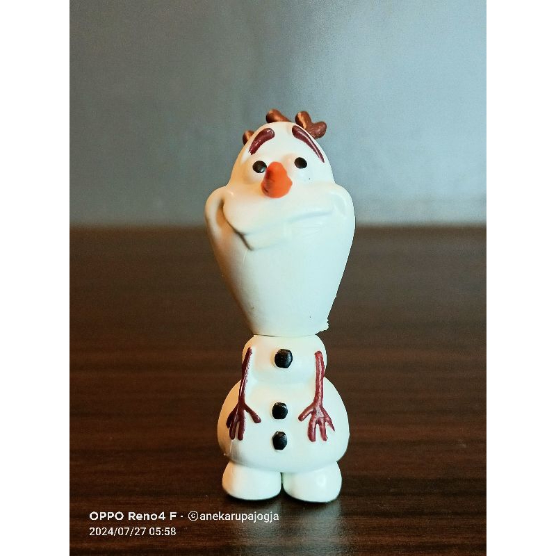 action figure frozen snow man