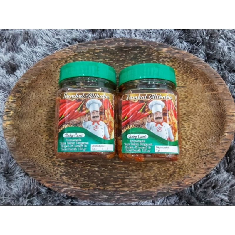 

Sambal Baby Cumi / Sambal Baby Cumi Botolan 150gr