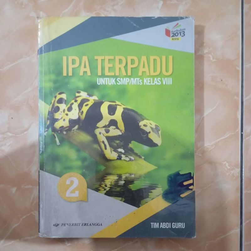 Buku Paket IPA kelas 2 SMP Erlangga