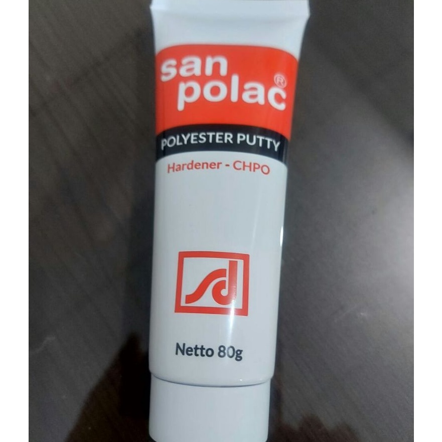 KF7 dempul Sanpolac 1kg  hardener for polyester putty 25gr hardener dempul sanpolac 25gr hardener de