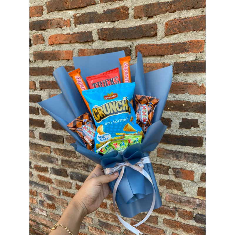 

Bucket Snack untuk hadiah