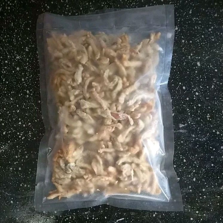 

kripik jamur tiram, gurih , nikmat, mewah, murah meriah