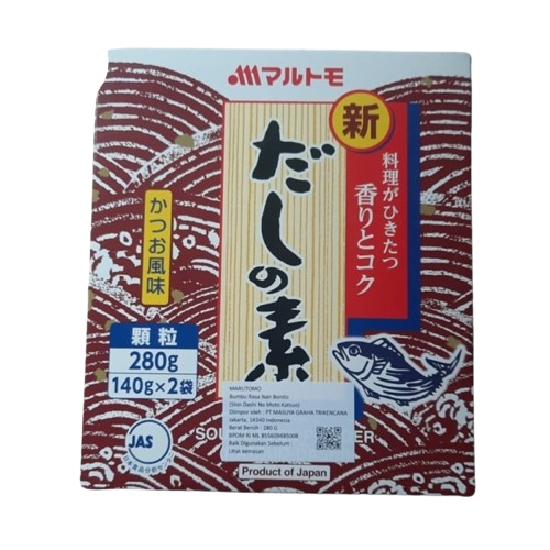 

Marutomo Katsuo Dashinomoto / Bumbu Kaldu Rasa Ikan 280 Gr