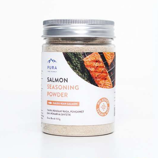 

Pura Kaldu Salmon Seasoning Powder Tanpa Gula & MSG 100 Gr