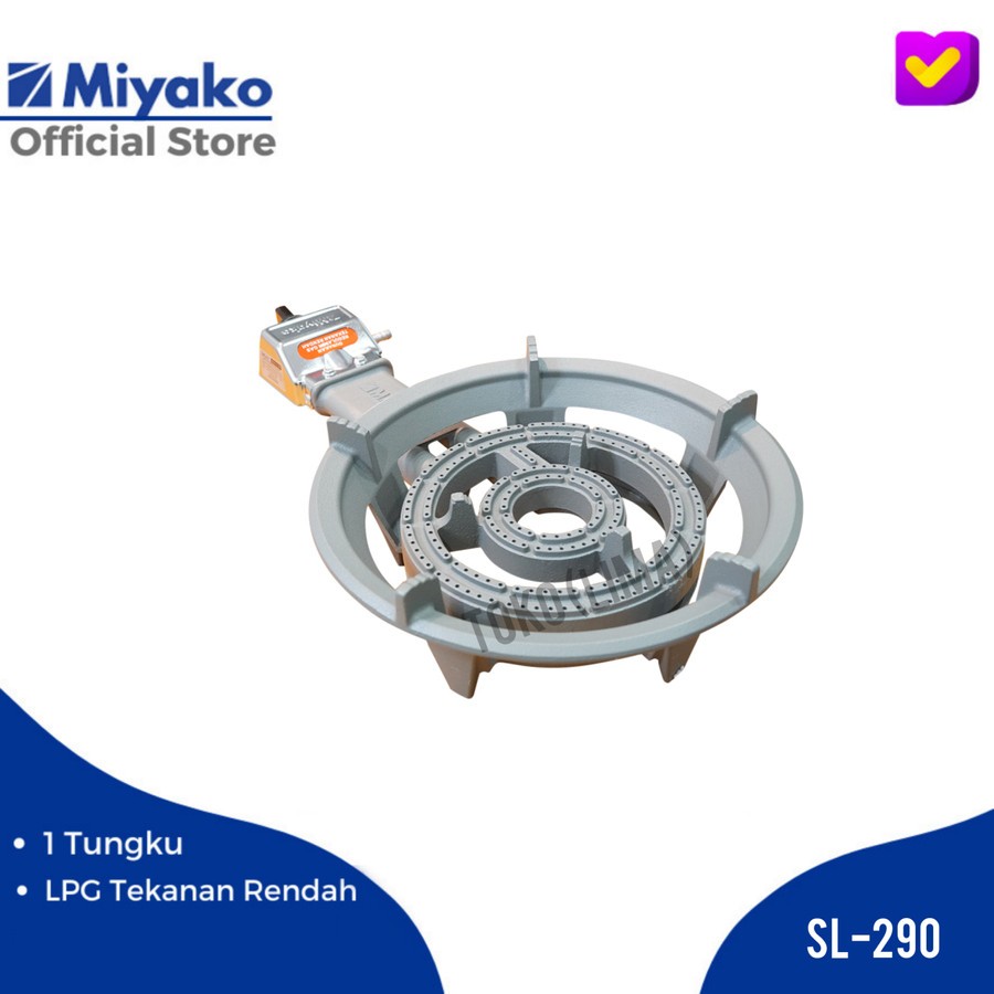Kompor gas Miyako SL-290 Kompor mawar Miyako/Kompor Martabak Miyako SL 290 BATAM