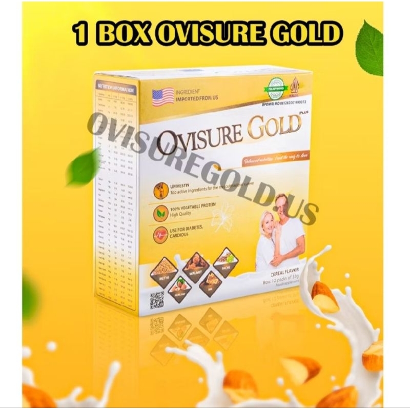 

SUSU OVISURE GOLD MILK SUSU TULANG DAN SENDI YANG SEHAT 100%DIMFOR USA