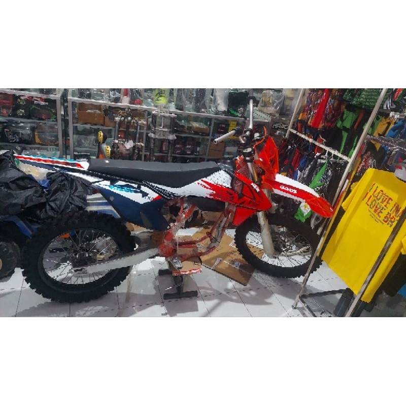 rangka ktm mesin ninja 2tak