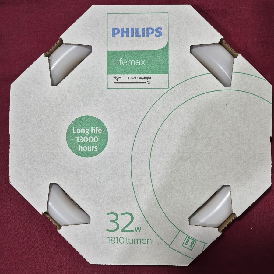 TLE32 Lampu Neon TL RIng 32W Watt LIFEMAX Philips