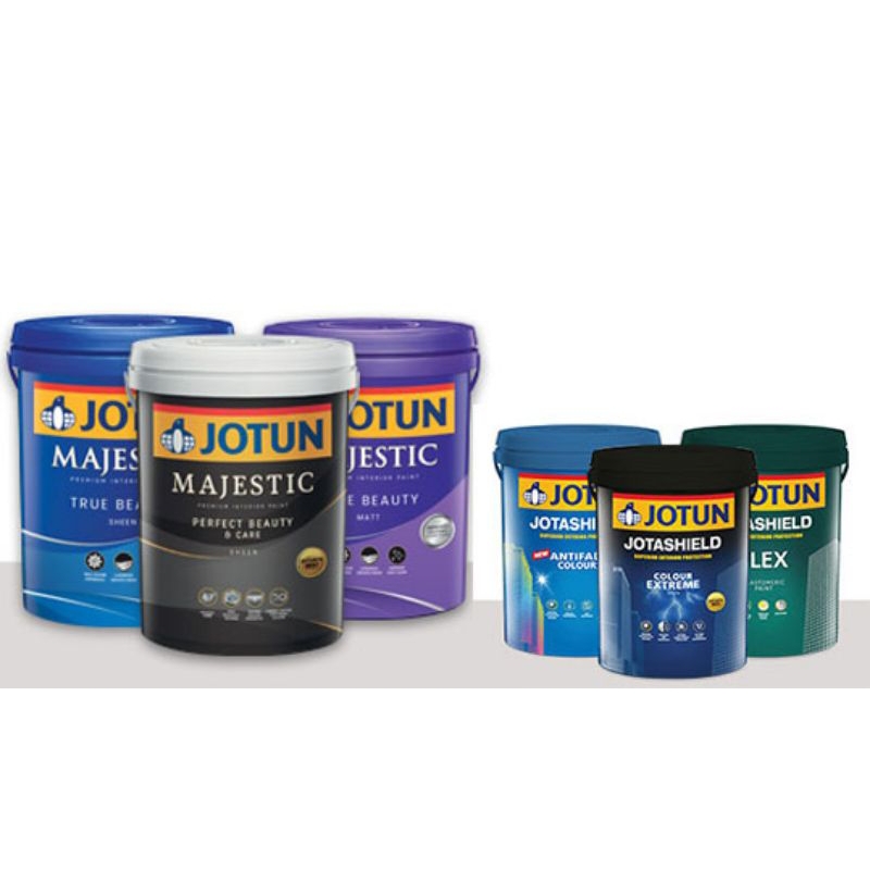 Cat Tembok Exterior Jotun Toughshield 1032 Iron Grey
