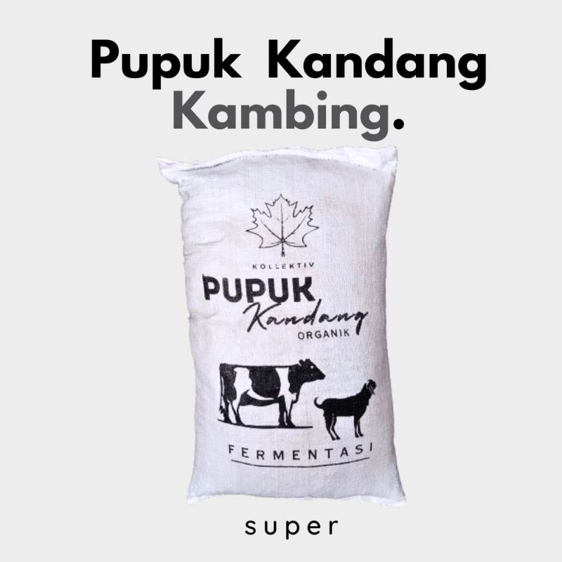 Pupuk Kandang Kambing Fermentasi - Kohe