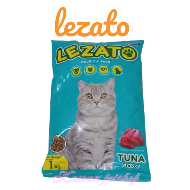 LEZATO MAKANAN KUCING 1 KG
