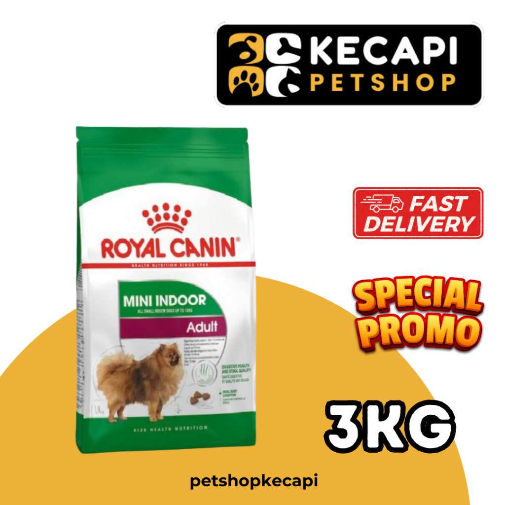 ROYAL CANIN MINI INDOOR ADULT 3KG