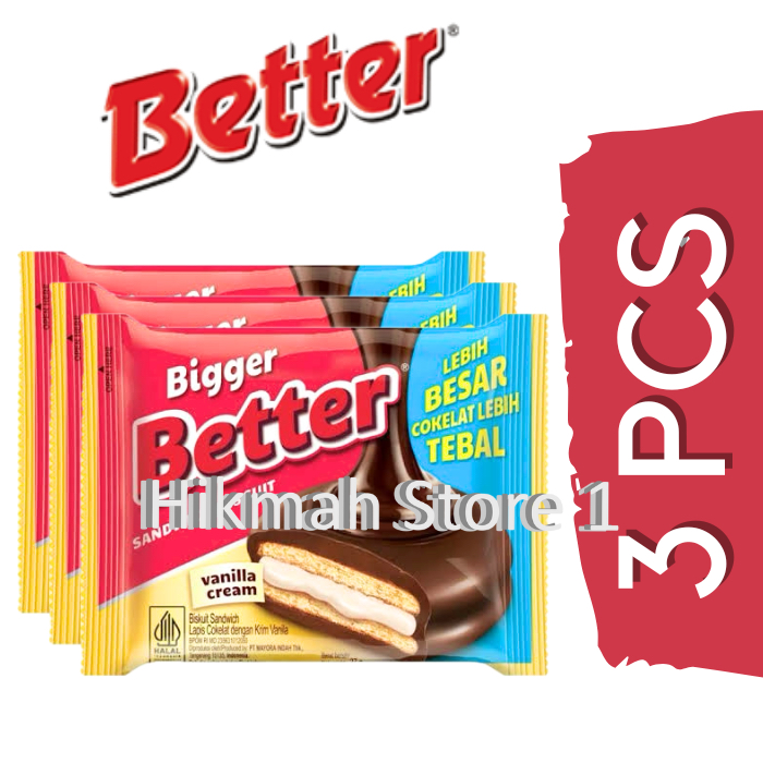 

BETTER BISCUIT 27gr CHOCOLATE VANILA CREAM SANDWICH