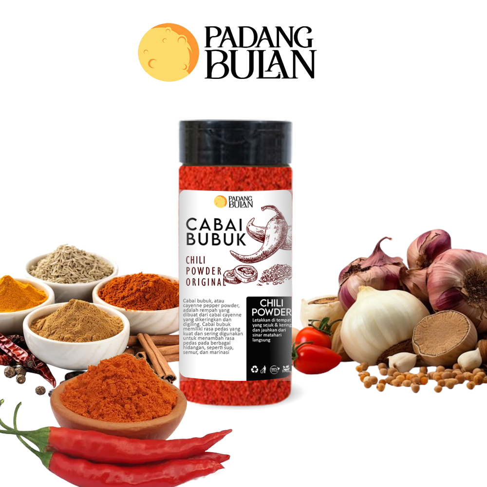 

Cabai Bubuk Halus 70 Gr Premium Chilli Powder- Padangbulan