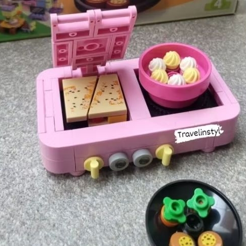 Bricks Air Fryer - Lego Anak Perempuan - Lego Alat Masak