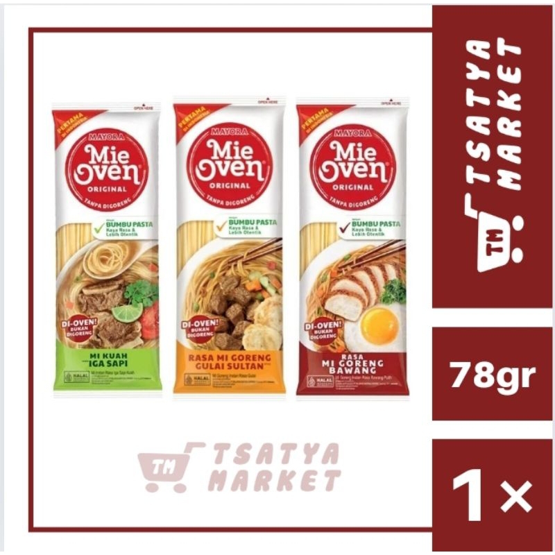 

MIE OVEN ORIGINAL 78GR