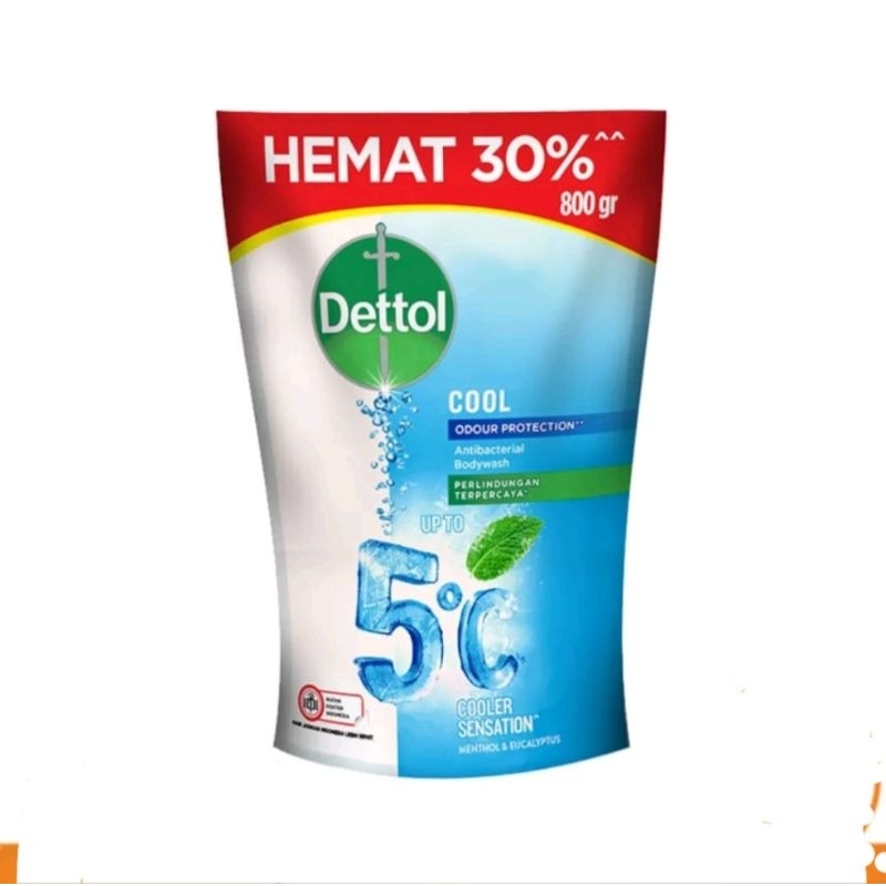 Dettol Sabun Cair Mandi Cool 800ml 800 ml
