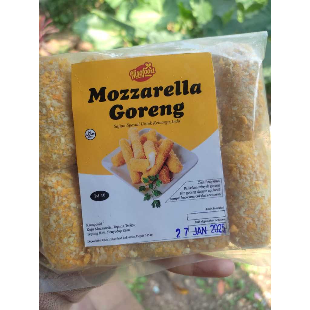 

Mozzarella Goreng isi 10