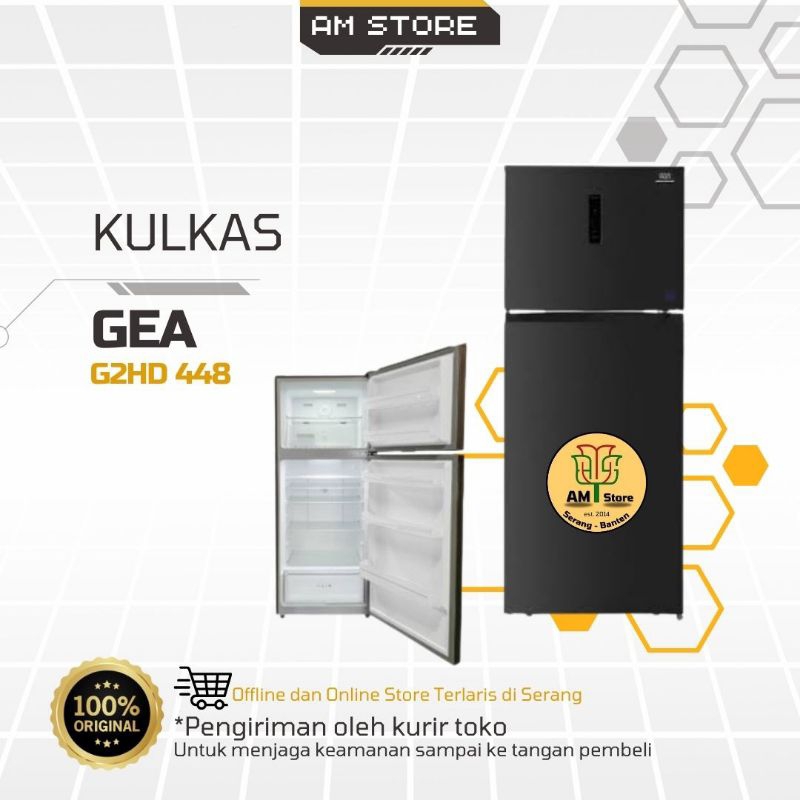 Kulkas 2 Pintu GEA G2HD 448