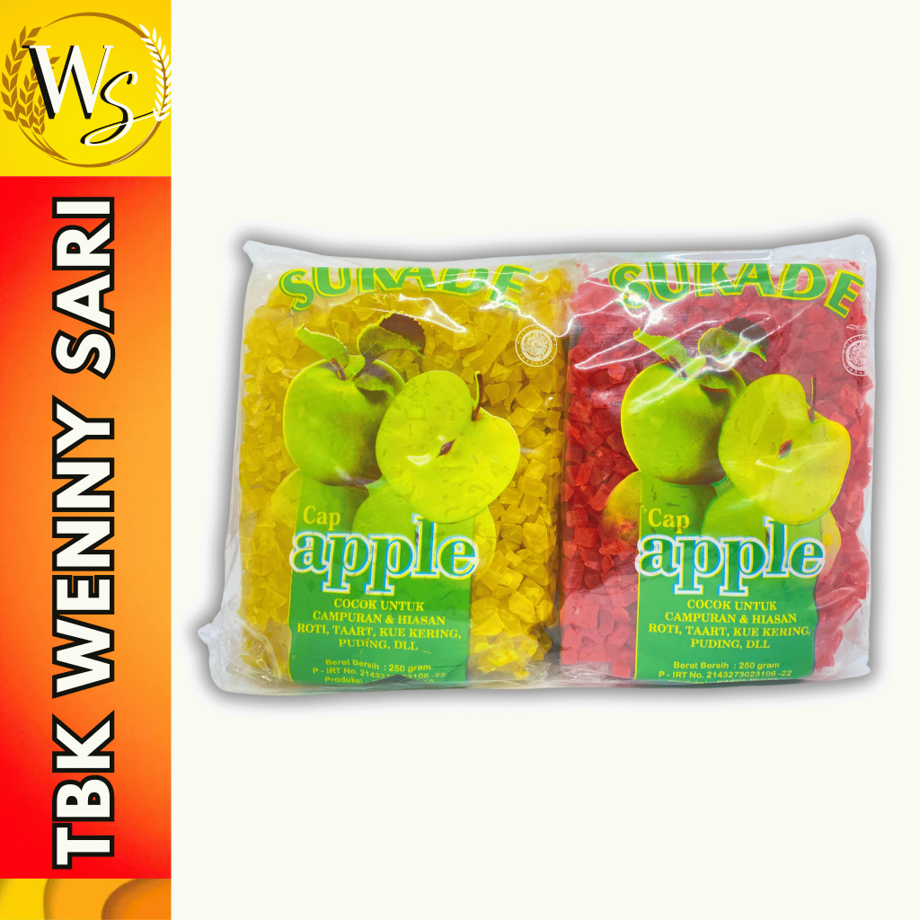 

Sukade Campur Merk Apple 1 kg