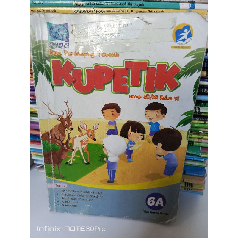 

Buku Kupetik kurikulum 2013 edisi revisi kelas 6 penerbit Grafindo