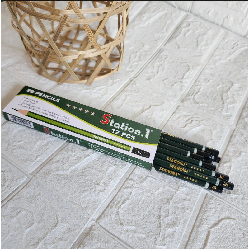 

MURAH PENSIL 2B STATION ISI 12 PCS BAGUS DAN EKONOMIS | 1 pack 12 pcs Pensil 2B station pencil 2B station harga grosir murah | 1 pack (isi 12) pensil 2b station 1 | Pensil 2b