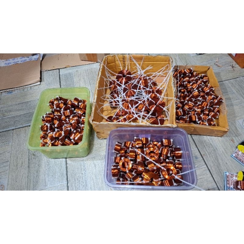 coil lilitan crossover pasif 0,22mh 1mm