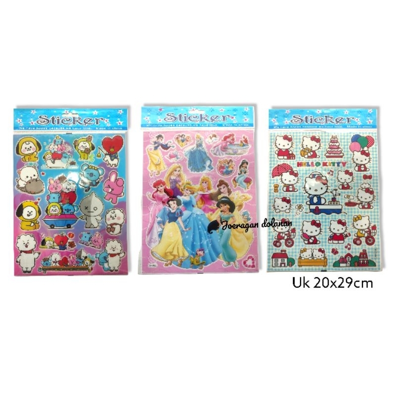 

10pcs Stiker Besar Kartun