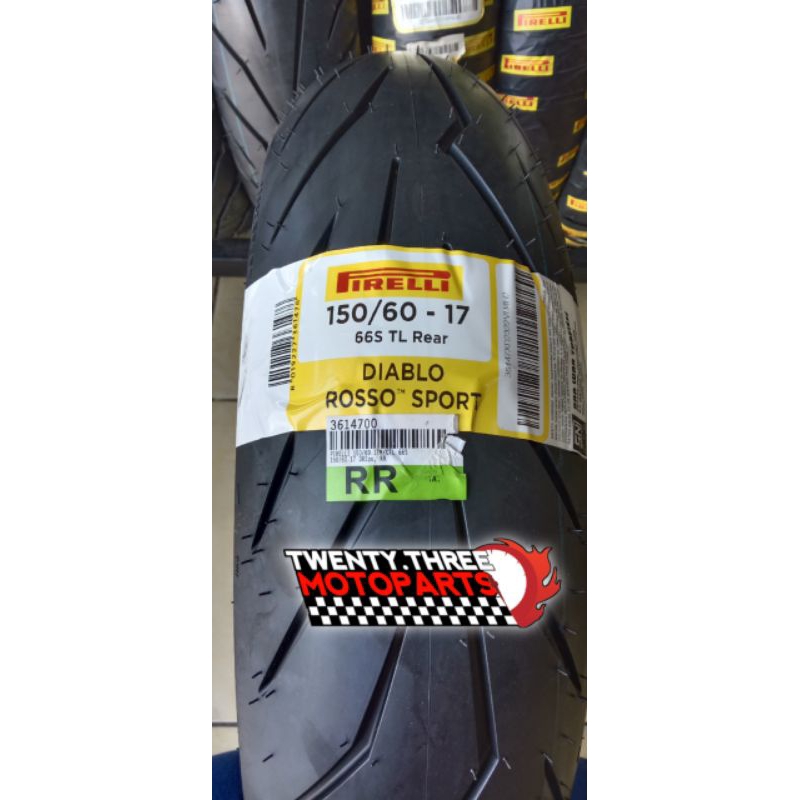 PIRELLI DIABLO ROSSO SPORT 150/60-17