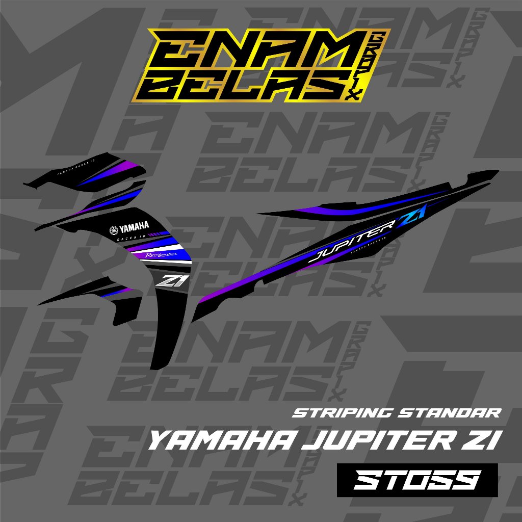 Striping Stiker Motor Jupiter Z1 | Stiker Variasi Jupiter Z1 | Sticker Motor | Striping Motor | Stik