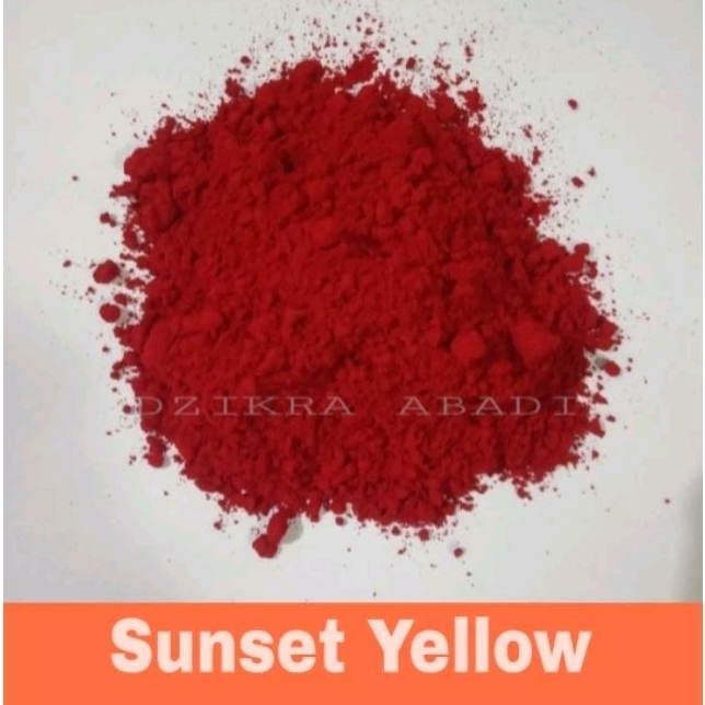 

Pewarna Makanan Bubuk Sunset Yellow ( BUTTERFIELD) 500 gr