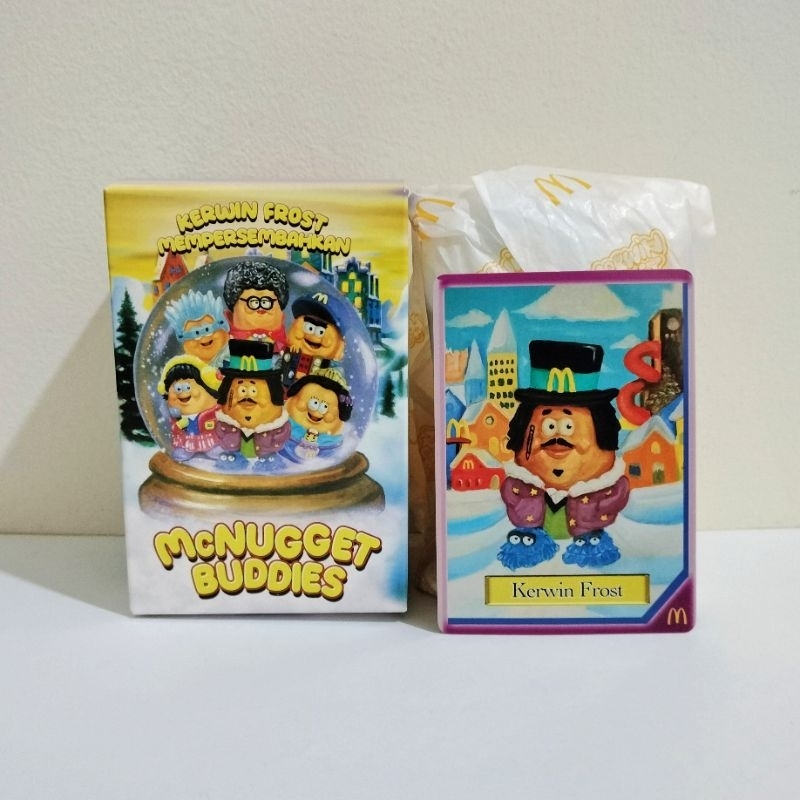 Mainan Happy Meal McD Mcnugget Buddies Blind Box Figure/ Pajangan Kerwin Frost