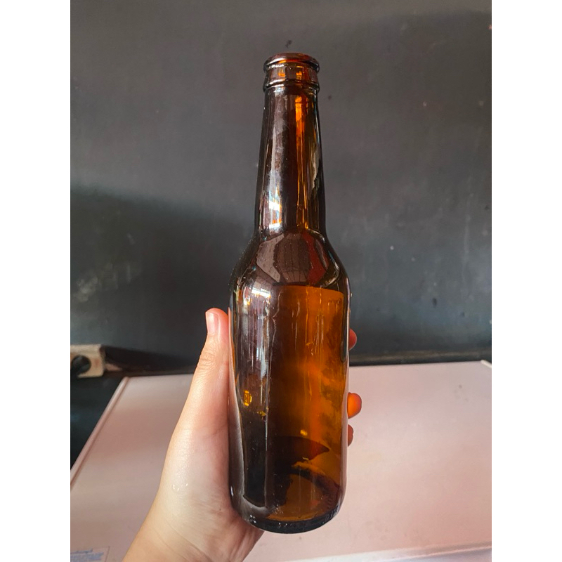botol kaca bekas coffe beer