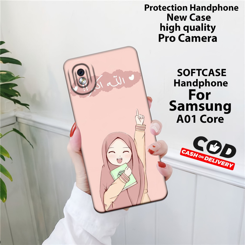 Case Samsung Galaxy A01 Core Terbaru 2020 - Tpu/Selikon FullCover - Softcase Samsung A01 Core Lucu -